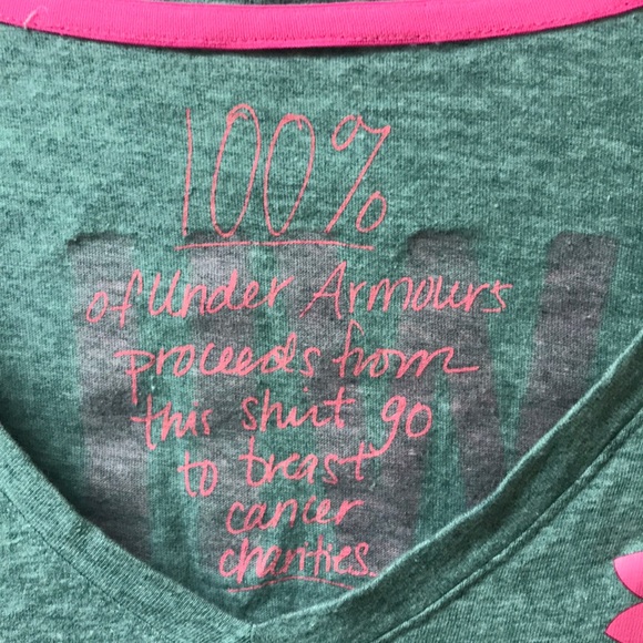 Under Armour Breast Cancer T-Shirt - Picture 2 of 3